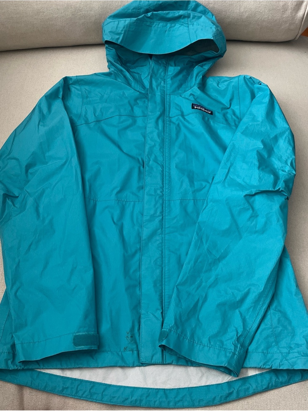 Patagonia Rain Jacket Women’s XS Teal